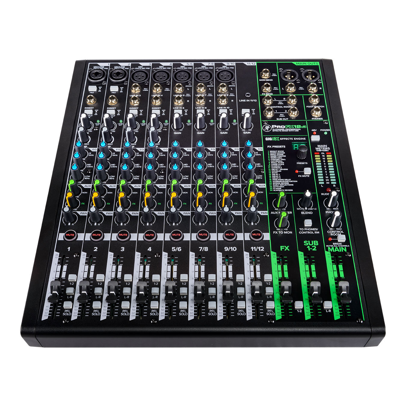 Mackie ProFX mixer - 12 channels