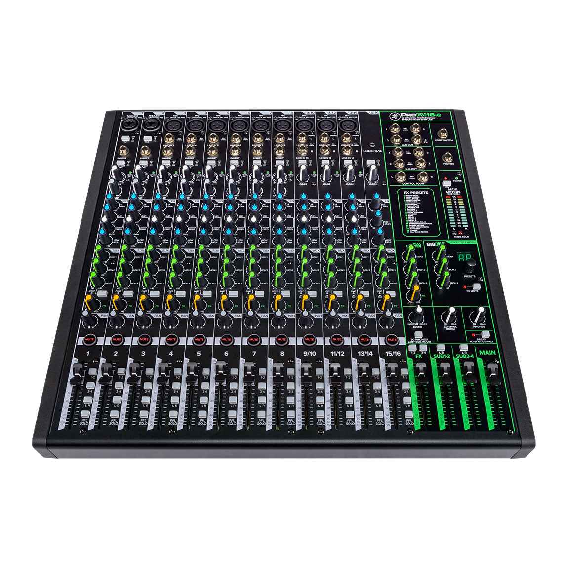 Mackie ProFX mixer - 16 channels