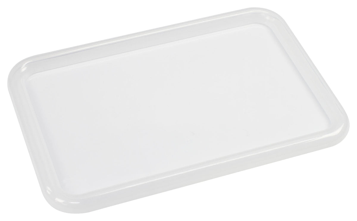 SCHOOL SMART STORAGE BIN NON-SNAP ON LID - 8 X 12-3/8 INCHES - CLEAR - EACH