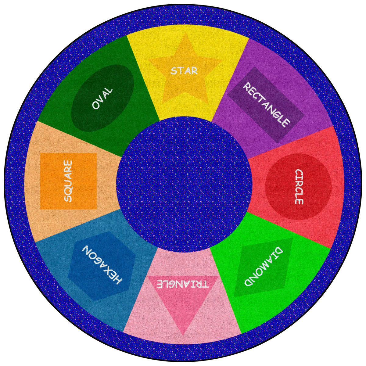 FLAGSHIP CARPETS - SHAPE SORTER - 6 FT ROUND