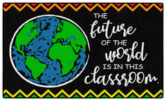 FLAGSHIP CARPETS - FUTURE OF THE WORLD - 3 FT X 5 FT RECTANGLE