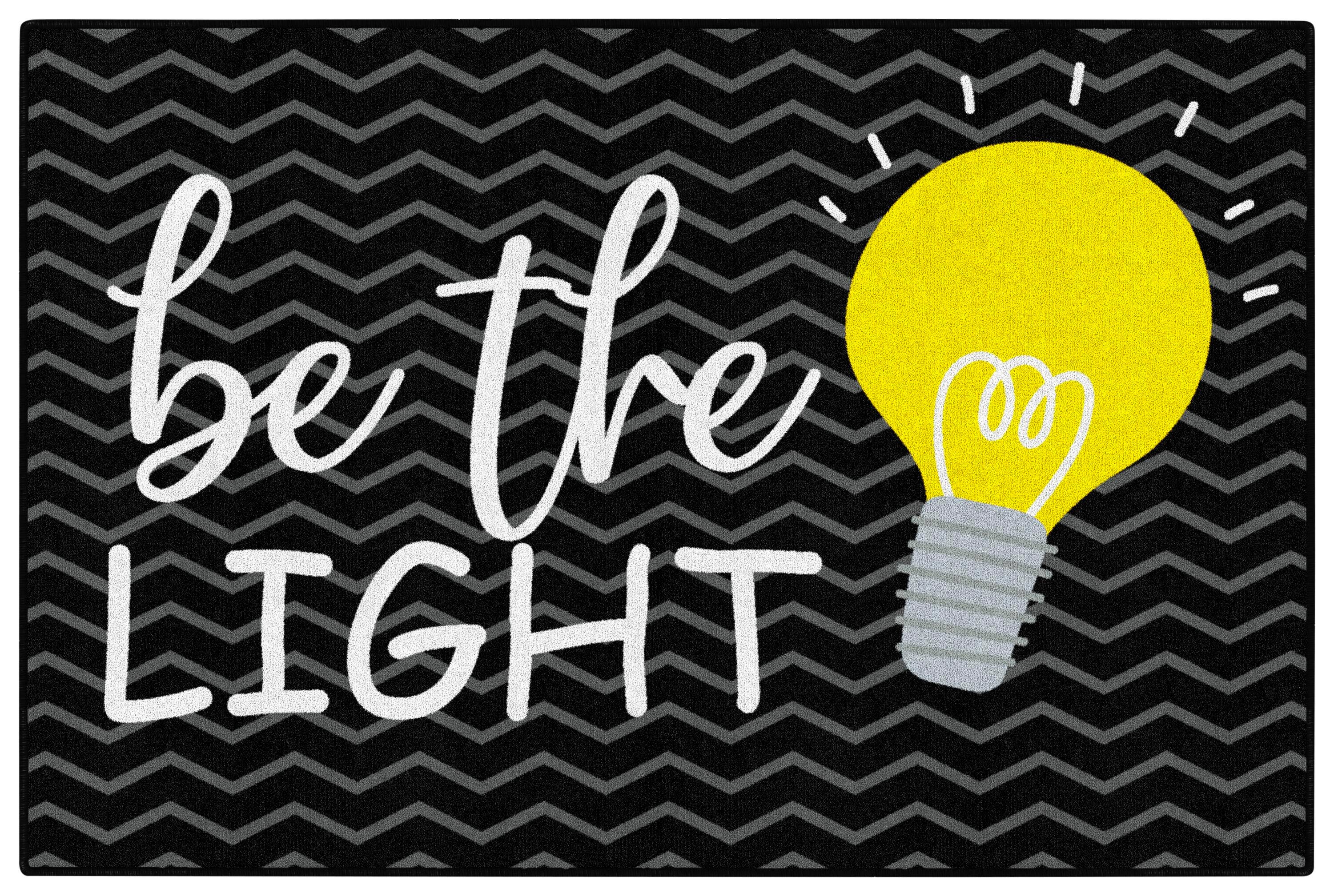 FLAGSHIP CARPETS - BE THE LIGHT - 3 FT X 5 FT RECTANGLE