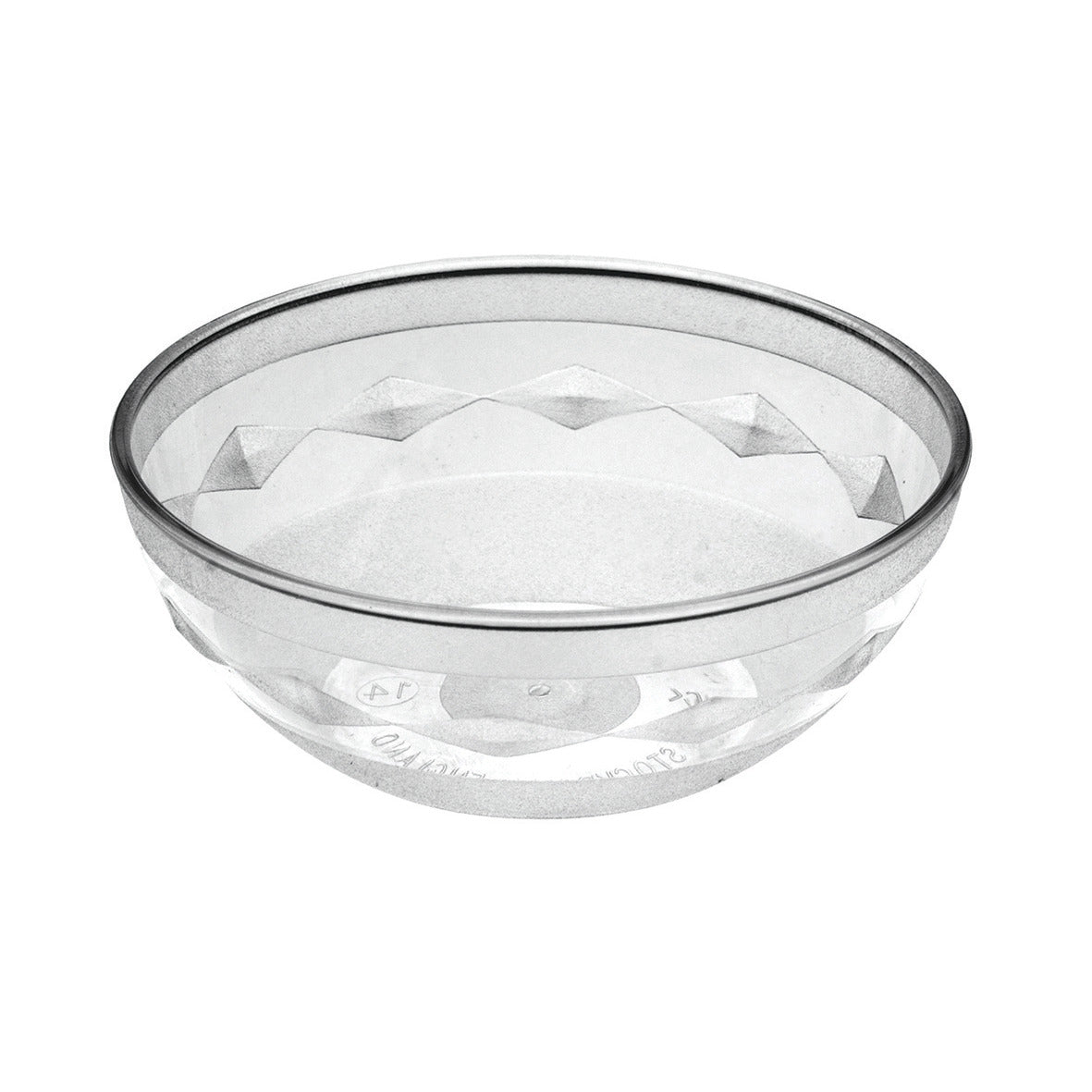 Bowl Polycarb 100Mm Pk12 Clear