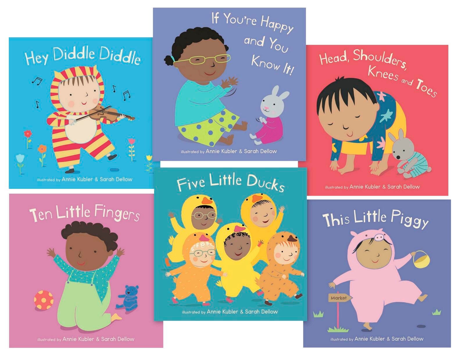 BOOKS BOARD SING A LONG SET OF 6