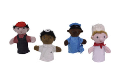PUPPETS PLUSH CAREER SET OF 4-PTO