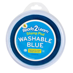 STAMP PAD JUMBO WASHBLE CIRCULAR BLUE