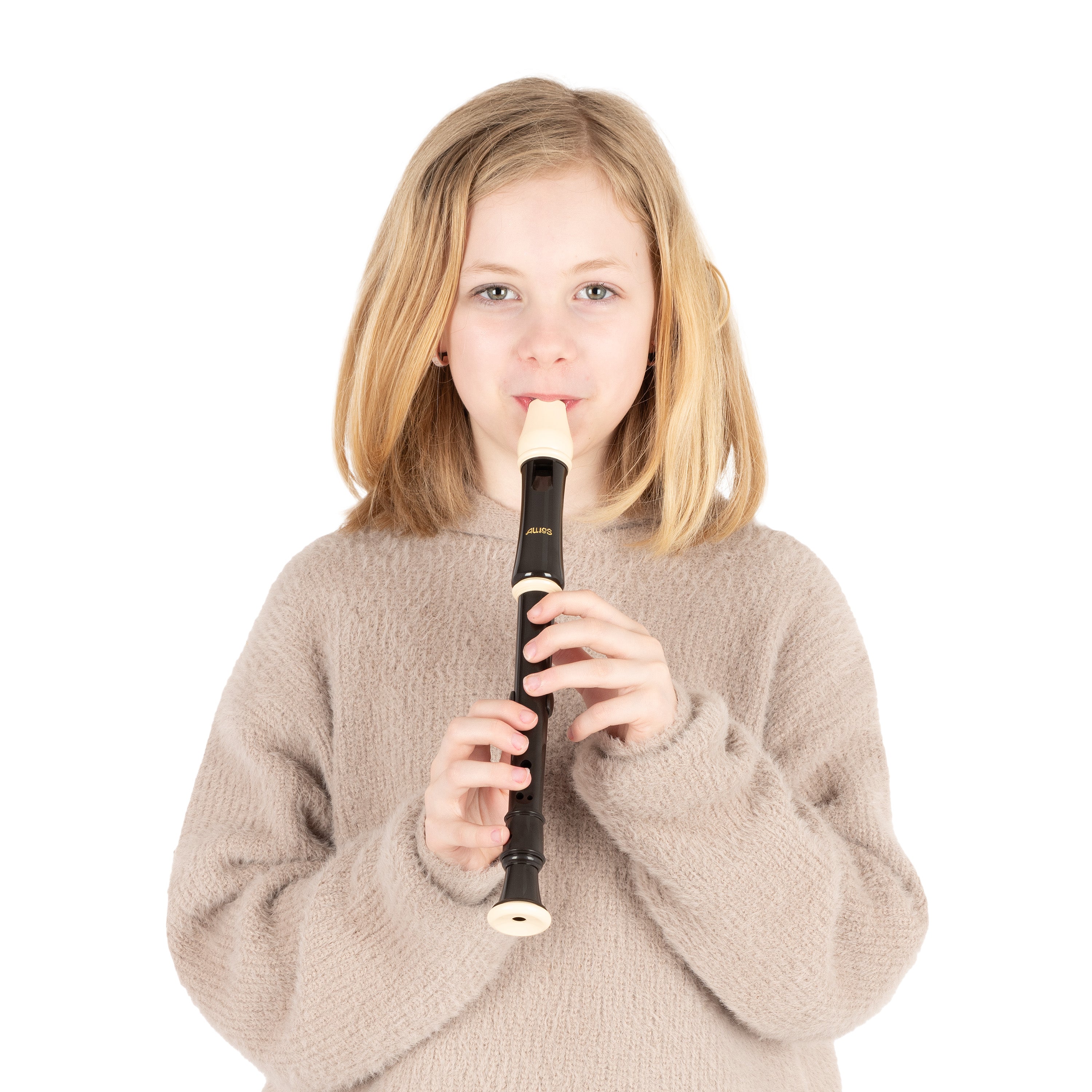 Aulos 205A Robin descant recorder