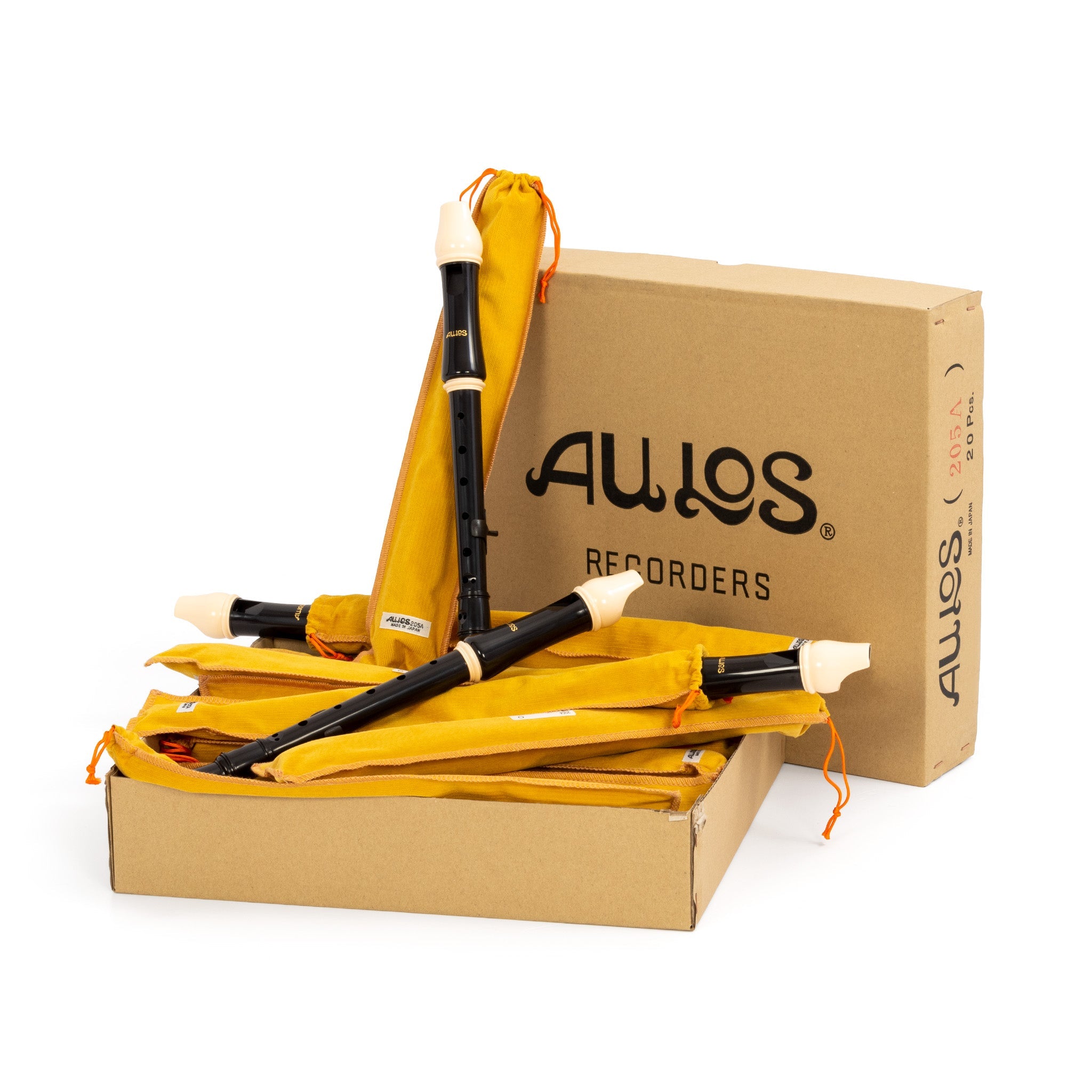 Aulos 205A Robin descant recorders - Pack of 20 recorders