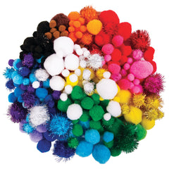Poms Poms Pk 350 Assorted