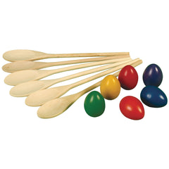 Egg & Spoon Set Of 6