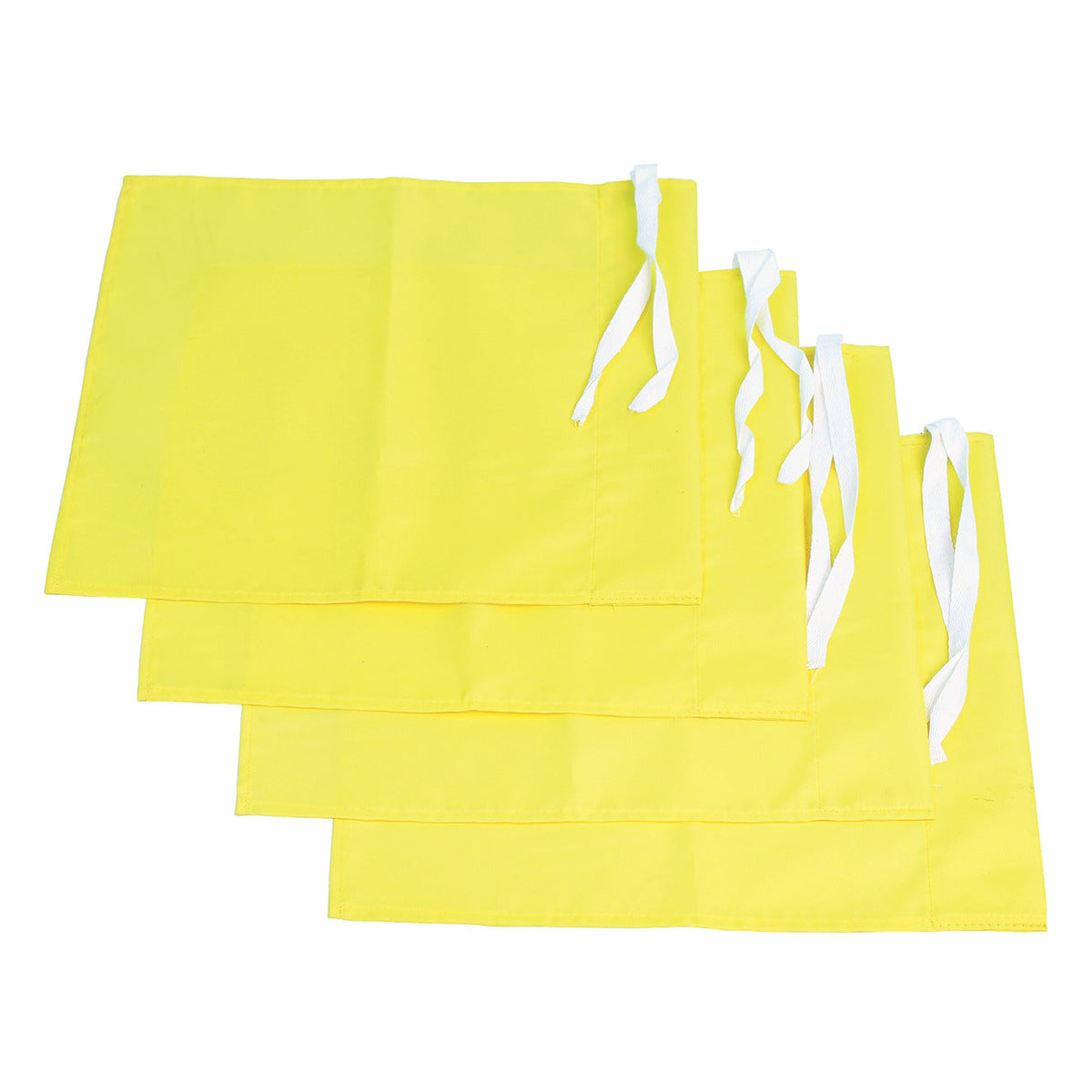 Football Corner Flags Yellow Pk 4