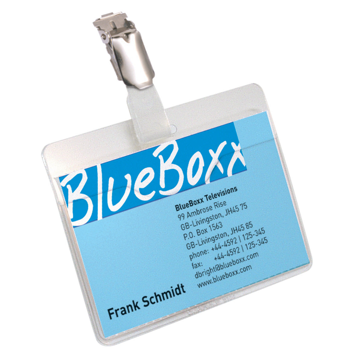 Holder Security Badge 90X60Mm Bx25