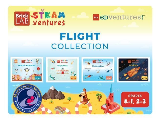 BRICKLAB STEAMVENTURES FLIGHT COLLECTION BOOKS GR 2-3