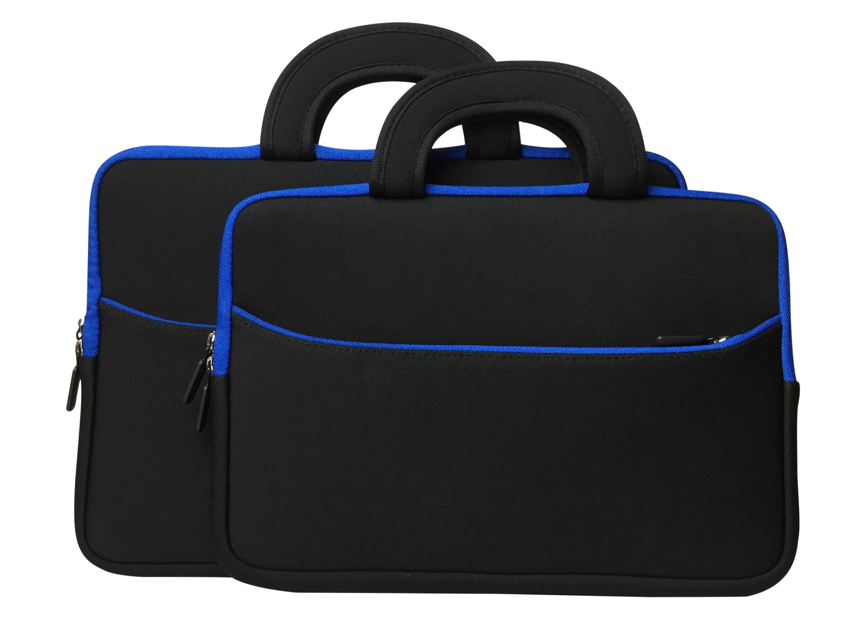 NETBOOK SLEEVE 11 INCH DUKANE BLACK/BLUE 195-111H