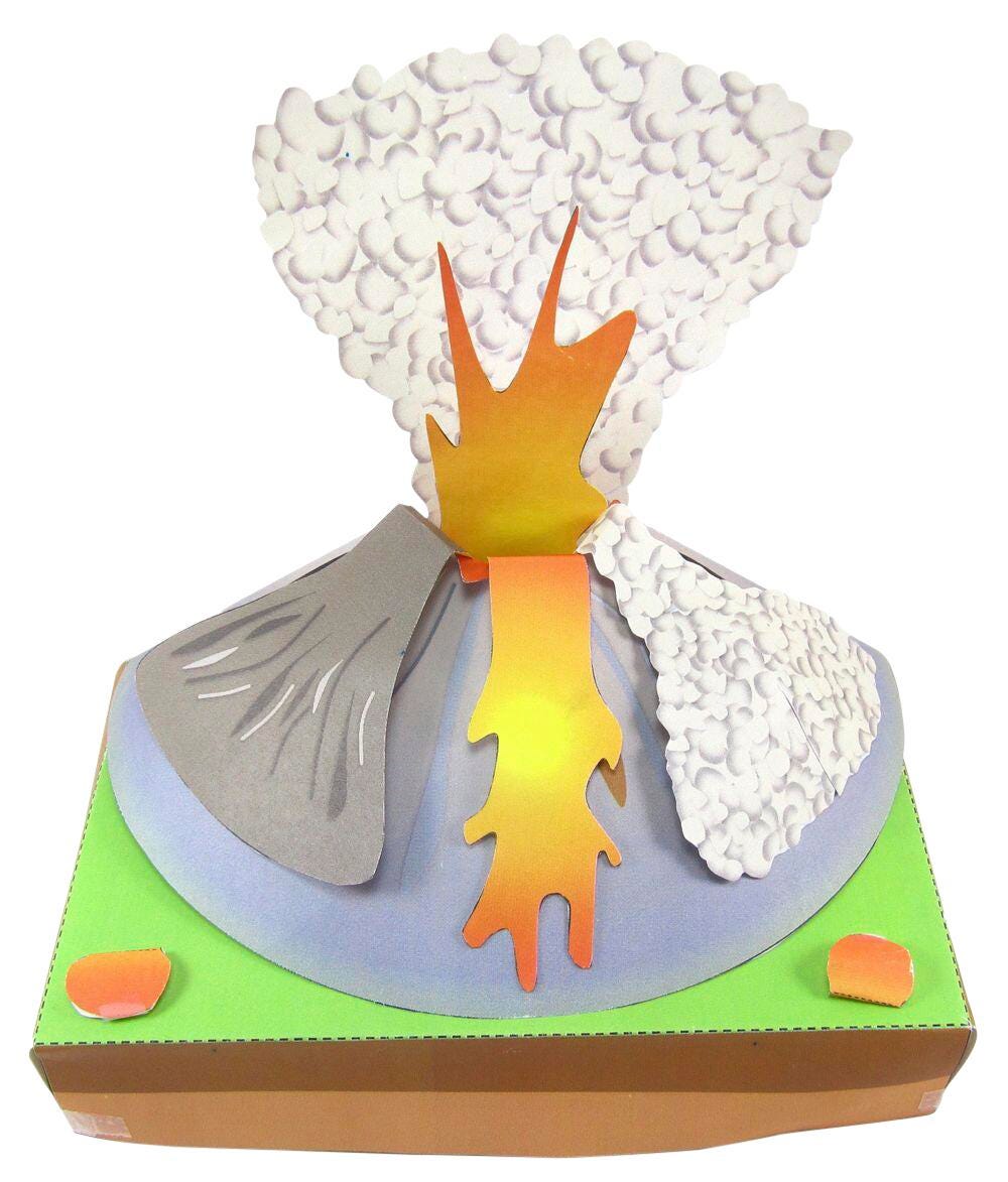 VOLCANO 3-D MODEL KIT
