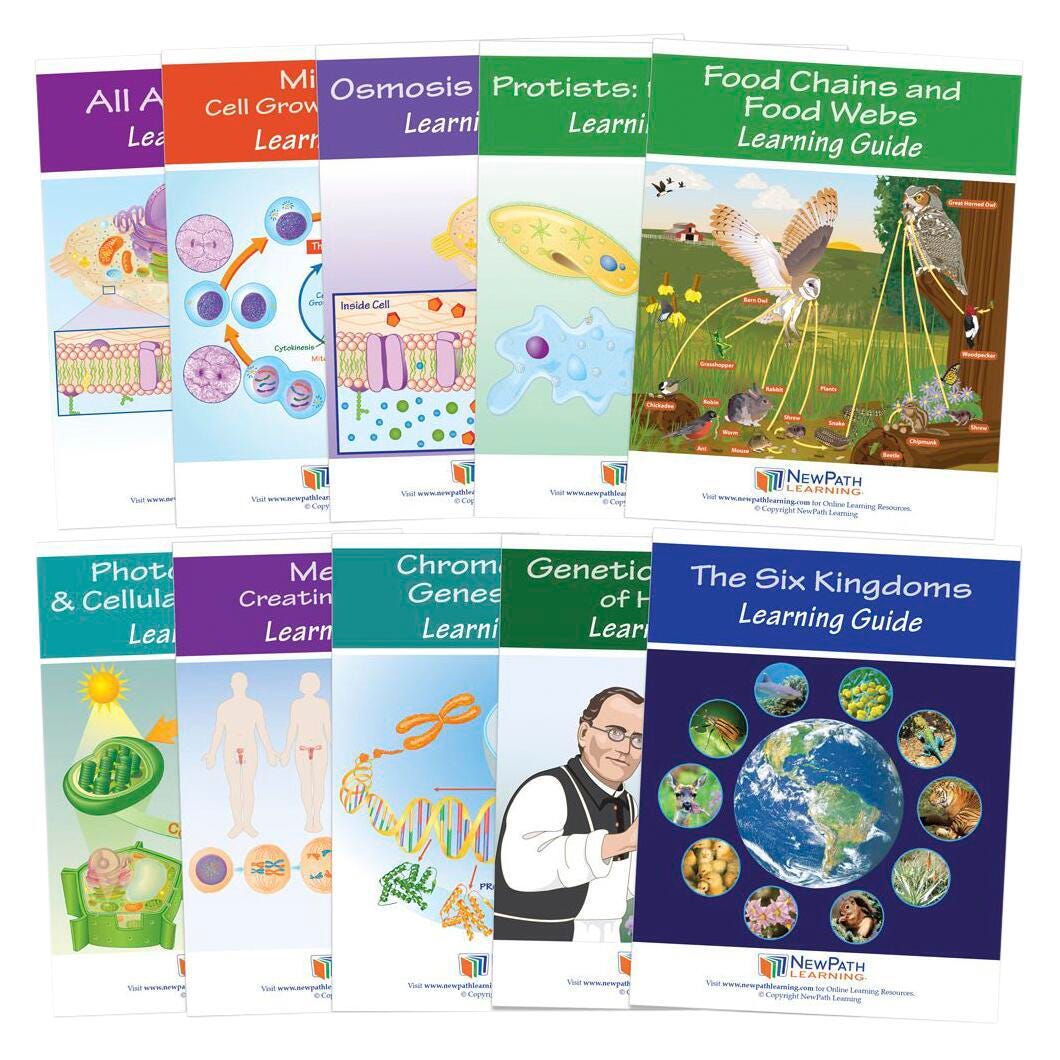 LIFE SCIENCE SET OF 10