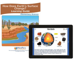 HOW DOES EARTHS SURFACE CHANGE GUIDE W/ ONLINE