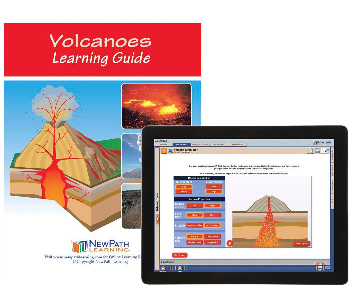 VOLCANOES GUIDE W/ ONLINE