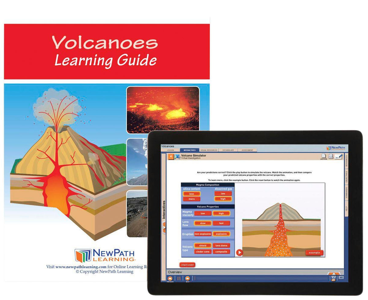 VOLCANOES GUIDE W/ ONLINE