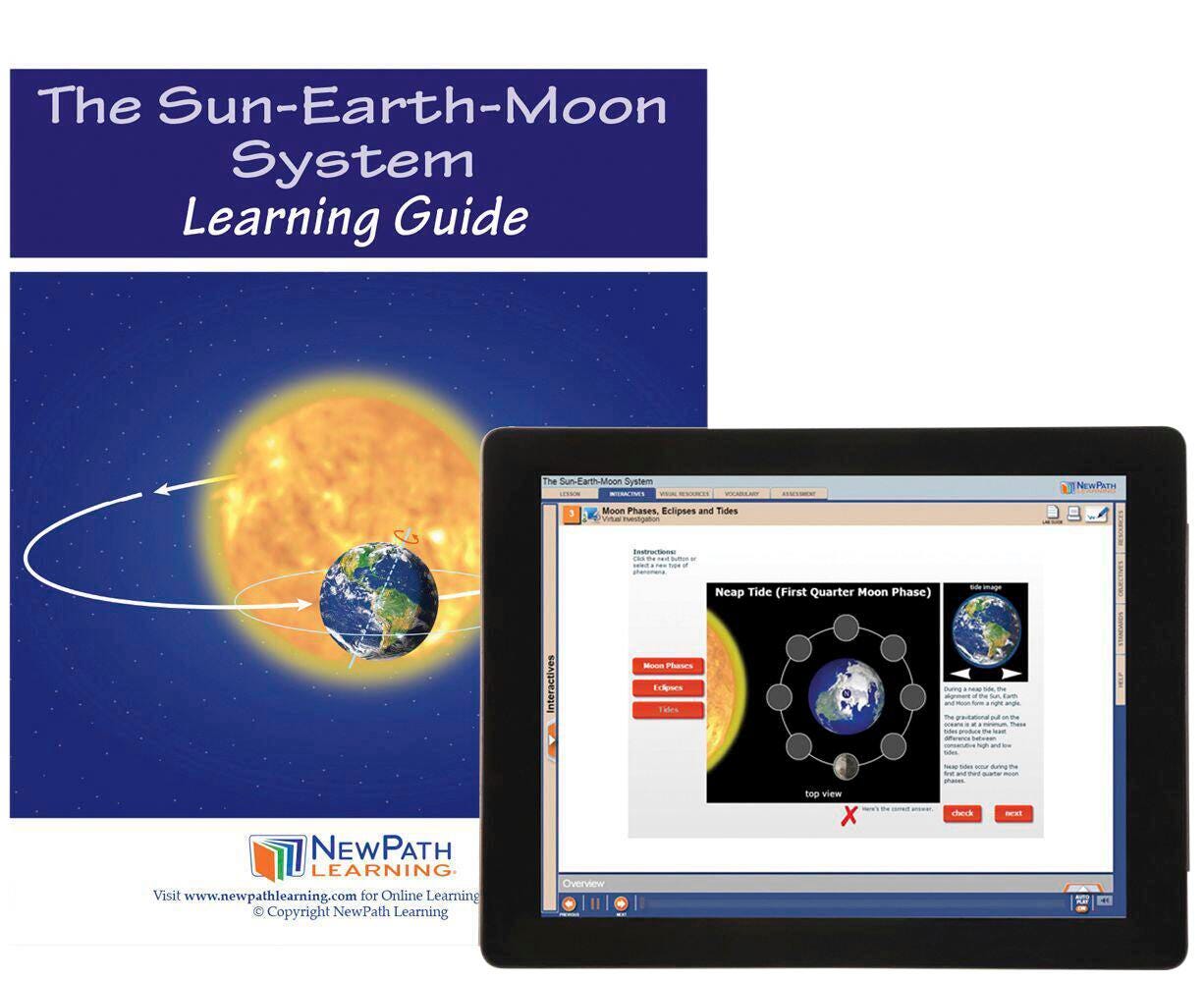 SUN-EARTH-MOON GUIDE W/ ONLINE