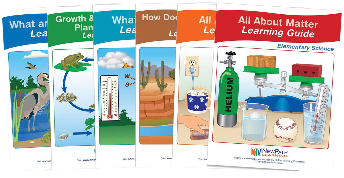 ELEMENTARY SCIENCE SET OF 6