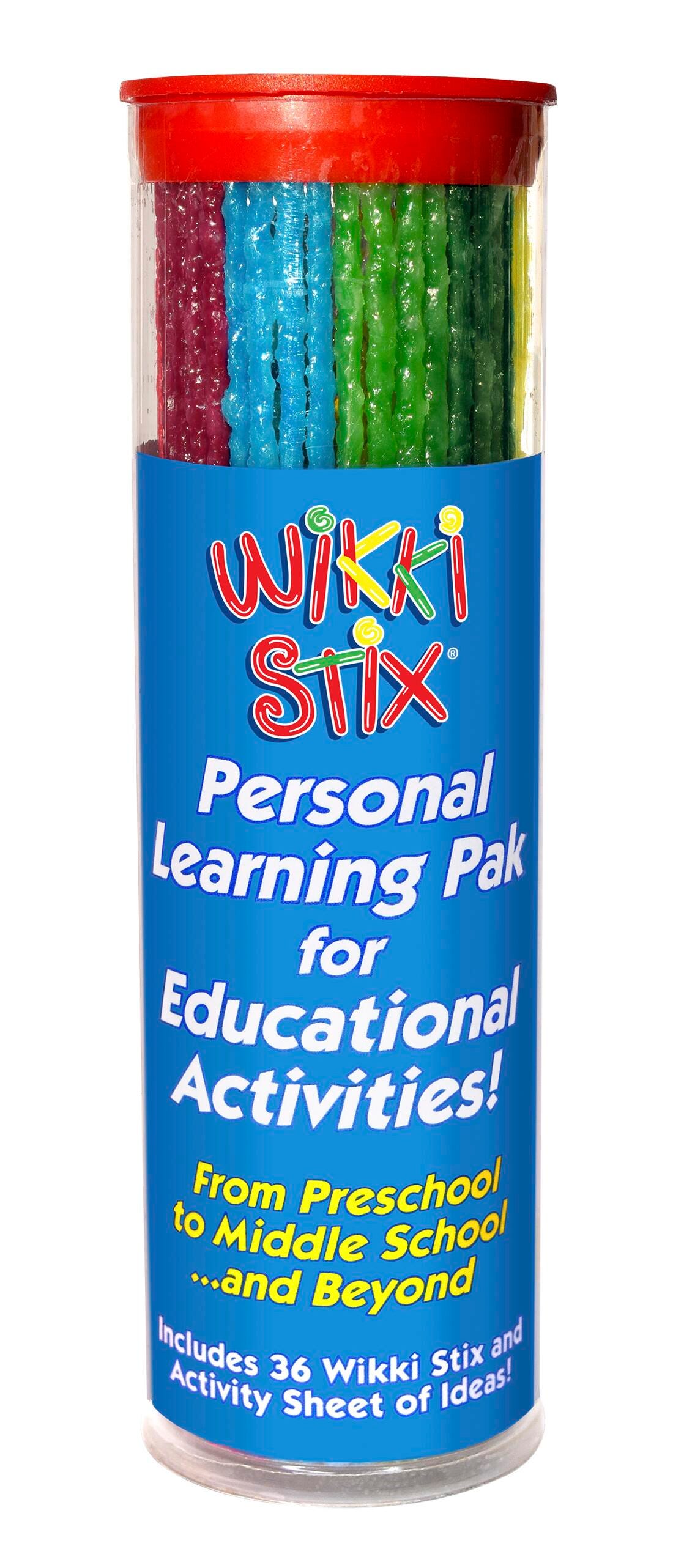 Wiki Stix Rabbit WIKKI STIX ASSORTED PRIMARY COLORS SET OF 36 | Eduplan International