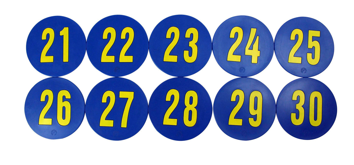 POLY ENTERPRISES NUMBER SPOTS 21-30 SET