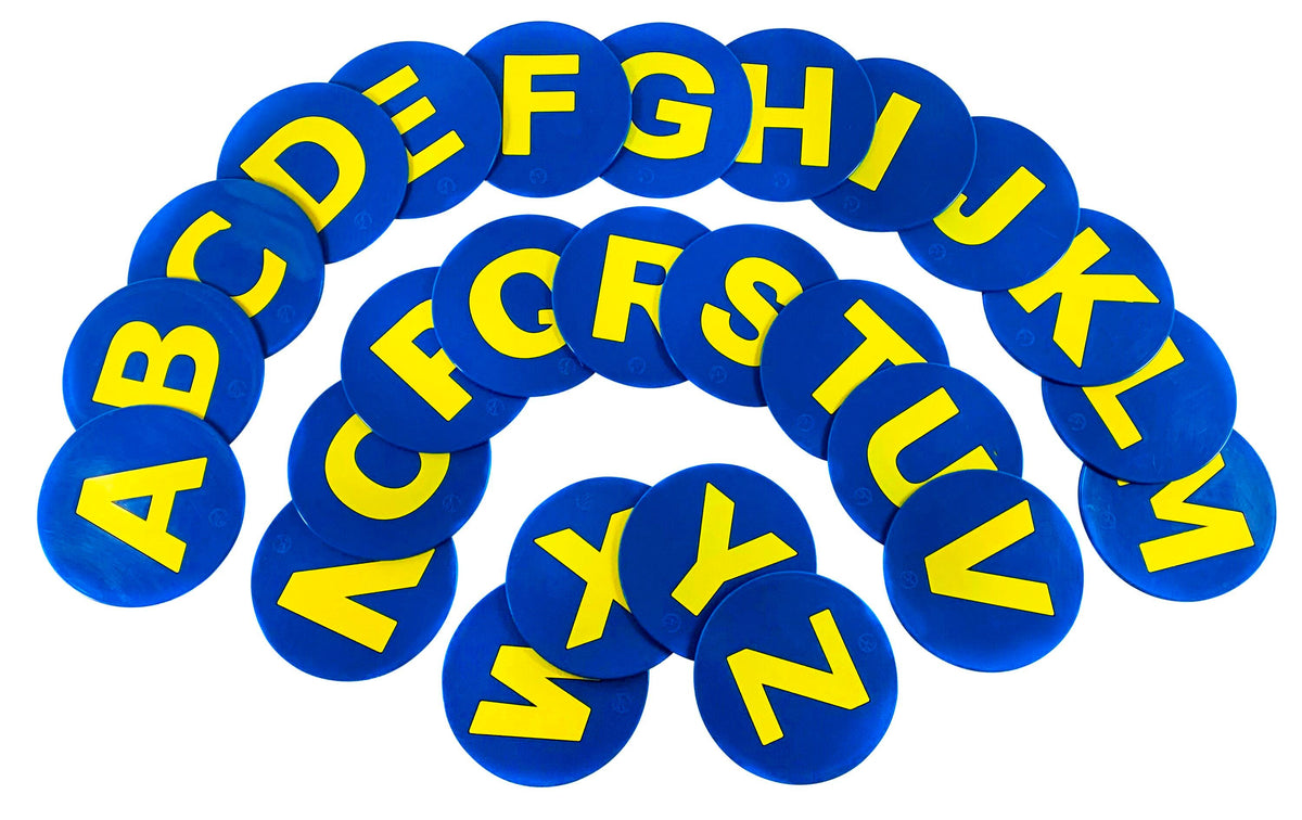 POLY ENTERPRISES ALPHABET SPOTS SET