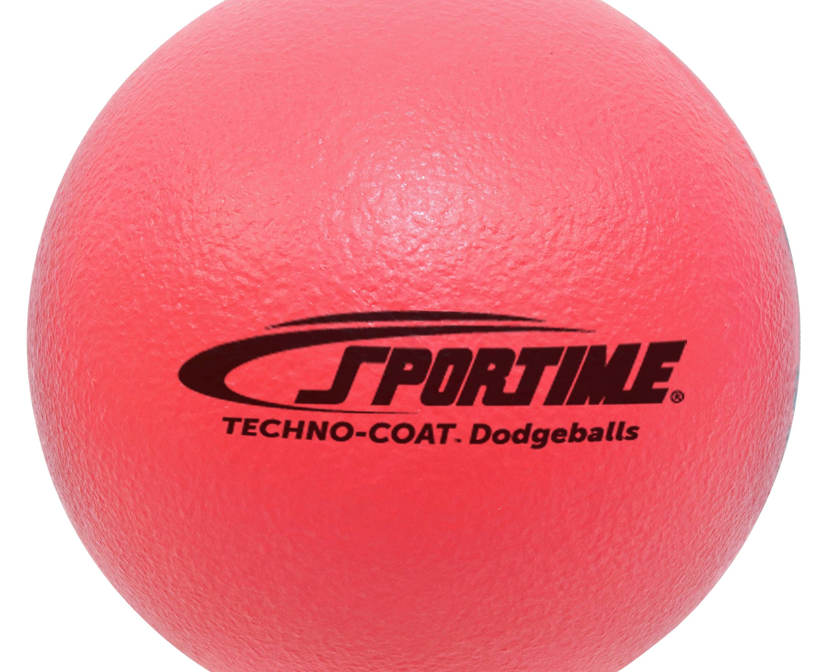 DODGEBALL TECHNO-COAT 8-1/4 IN SET OF 6 LOW BOUNCE