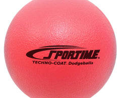 DODGEBALL TECHNO-COAT 8-1/4 IN SET OF 6 LOW BOUNCE