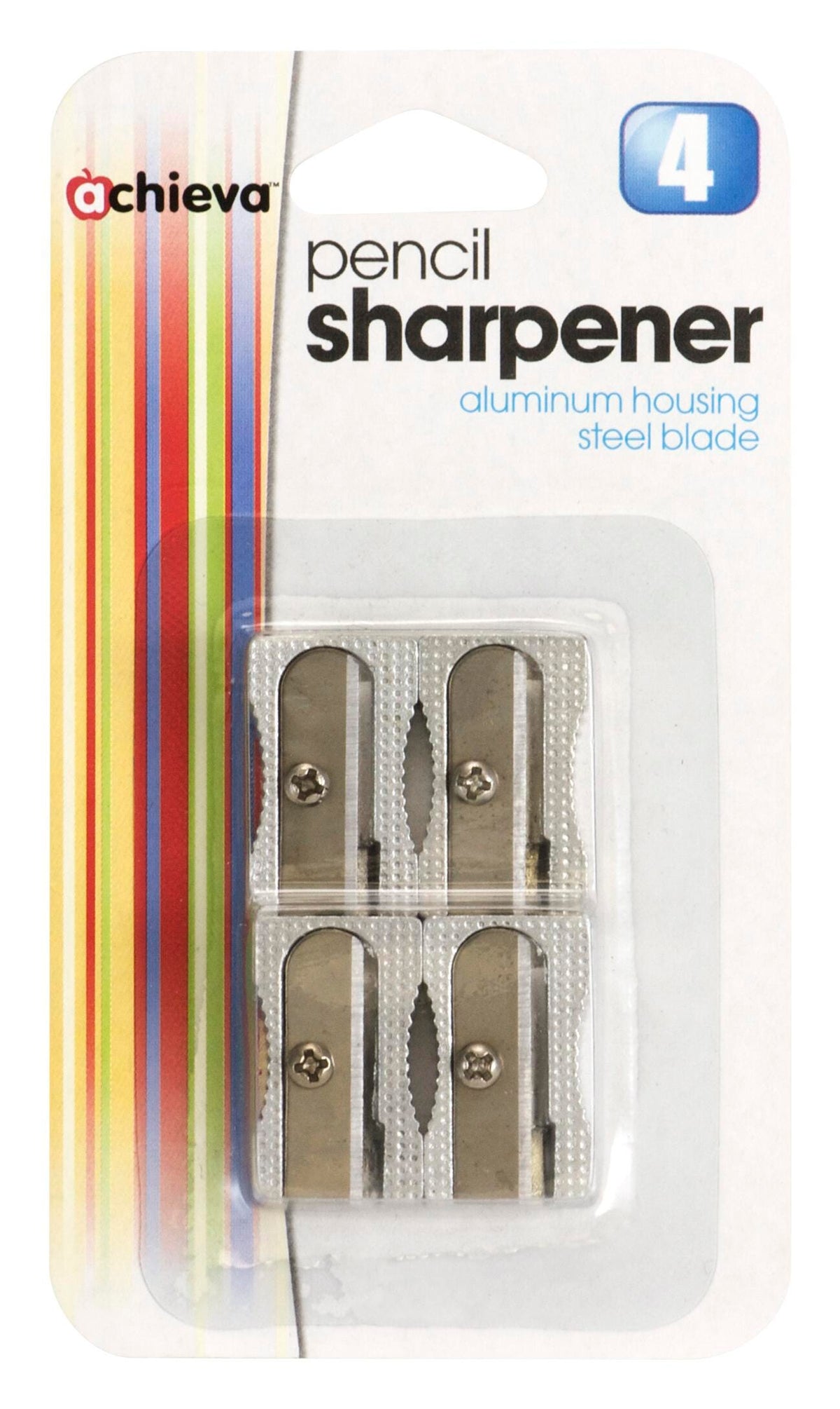 SHARPENER ALUMINUM SINGLE HOLE PACK OF 4