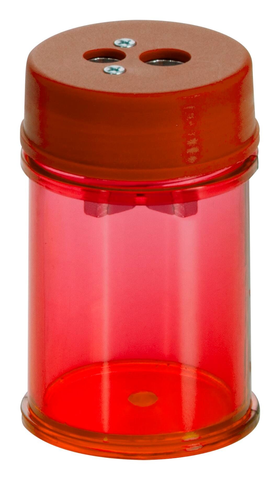 SHARPENER BARREL PENCIL/CRAYON RED EACH