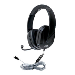 HEADSET W/MIC MACH-2 BLACK HAMILTON BUHL M2USB