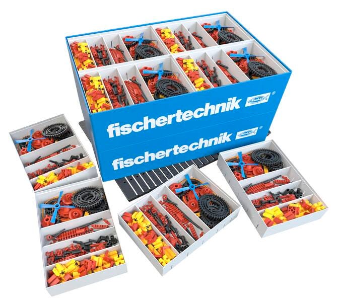 FISCHERTECHNIK CLASS SET - GEARS