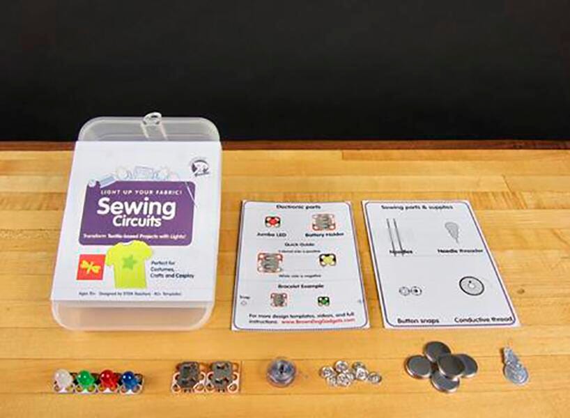 SEWING CIRCUITS KIT BROWN DOG GADGETS