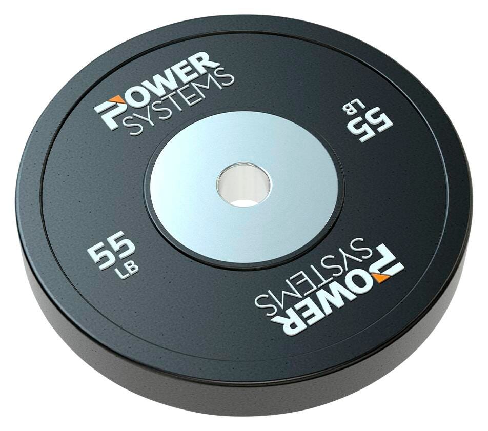 TRAINING PLATE 55 LB - BLACK