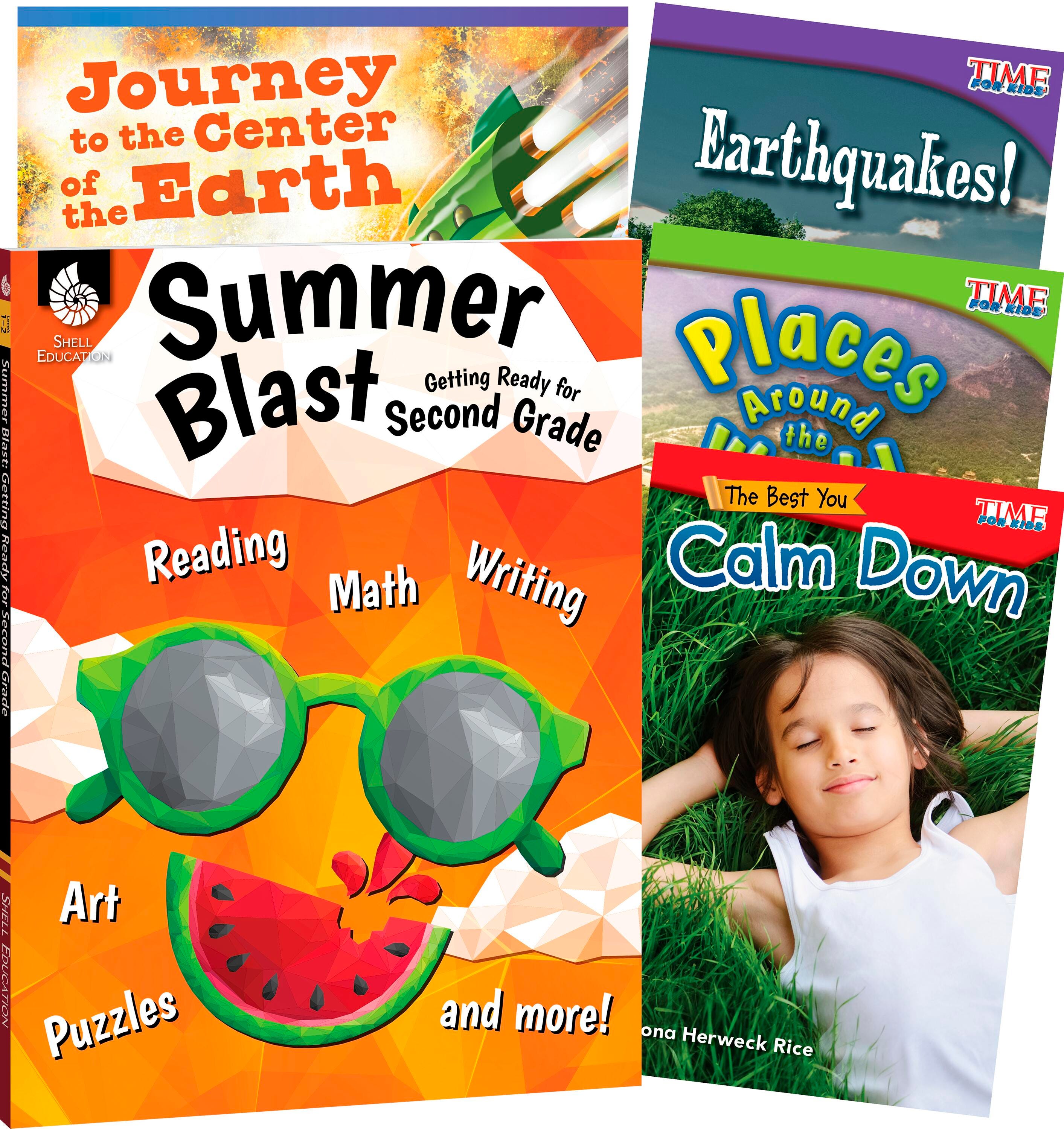 BOOKS - LEARN-AT-HOME - SUMMER READING BUNDLE GRADE 2 - 5-BOOK SET