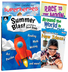 BOOKS - LEARN-AT-HOME - SUMMER READING BUNDLE GRADE 3 - 5-BOOK SET
