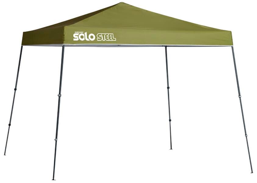 SOLO STEEL 72 11 X 11 FT. SLANT LEG CANOPY - OLIVE