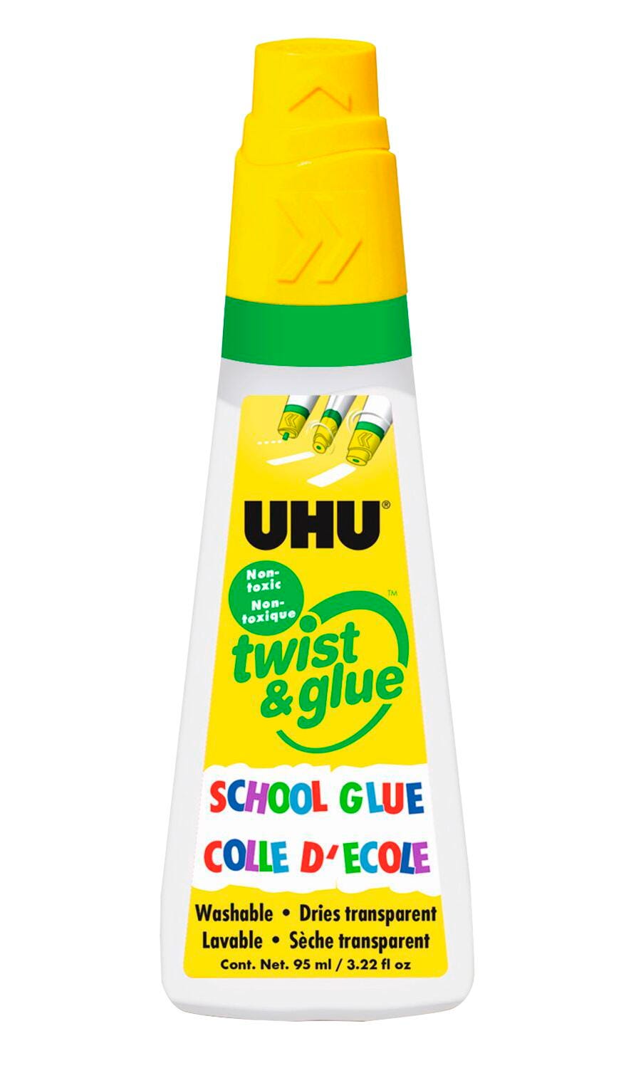 GLUE TWIST AND GLUE UHU 3.2 OZ EACH