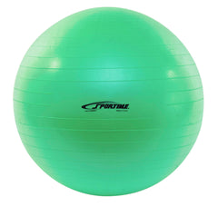 65CM ANTI BURST EXERCISE BALL GREEN 354C