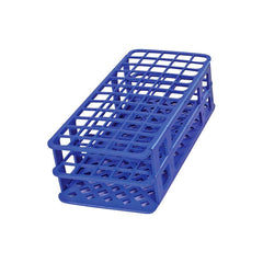 FOLD AND SNAP TUBE RACK 21MM 40-PLACE BLUE