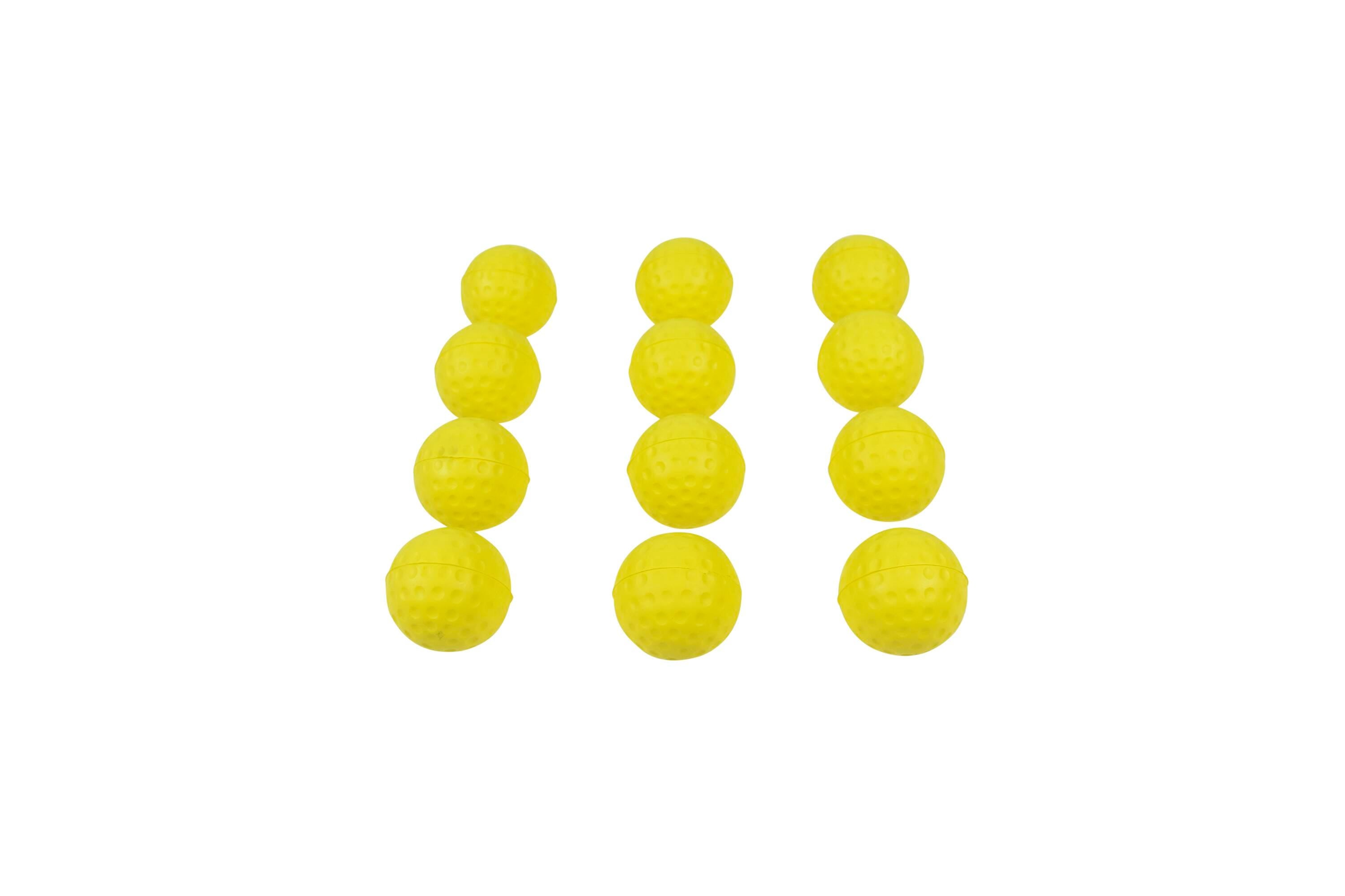 BALL GOLF SAFETY YELLOW SET OF 12