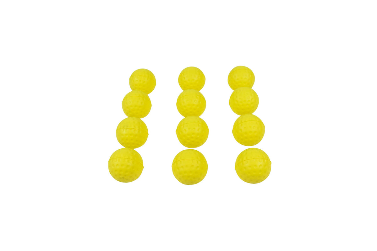 BALL GOLF SAFETY YELLOW SET OF 12