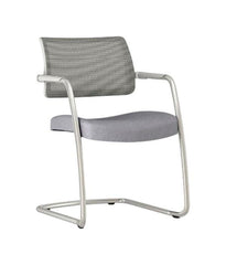 CHAIR - AFFORDABLE INTERIOR SYSTEMS - DEVENS SIDE CHAIR - 22-1/2 X 23 X 32-1/2 IN - GRAY COLOR