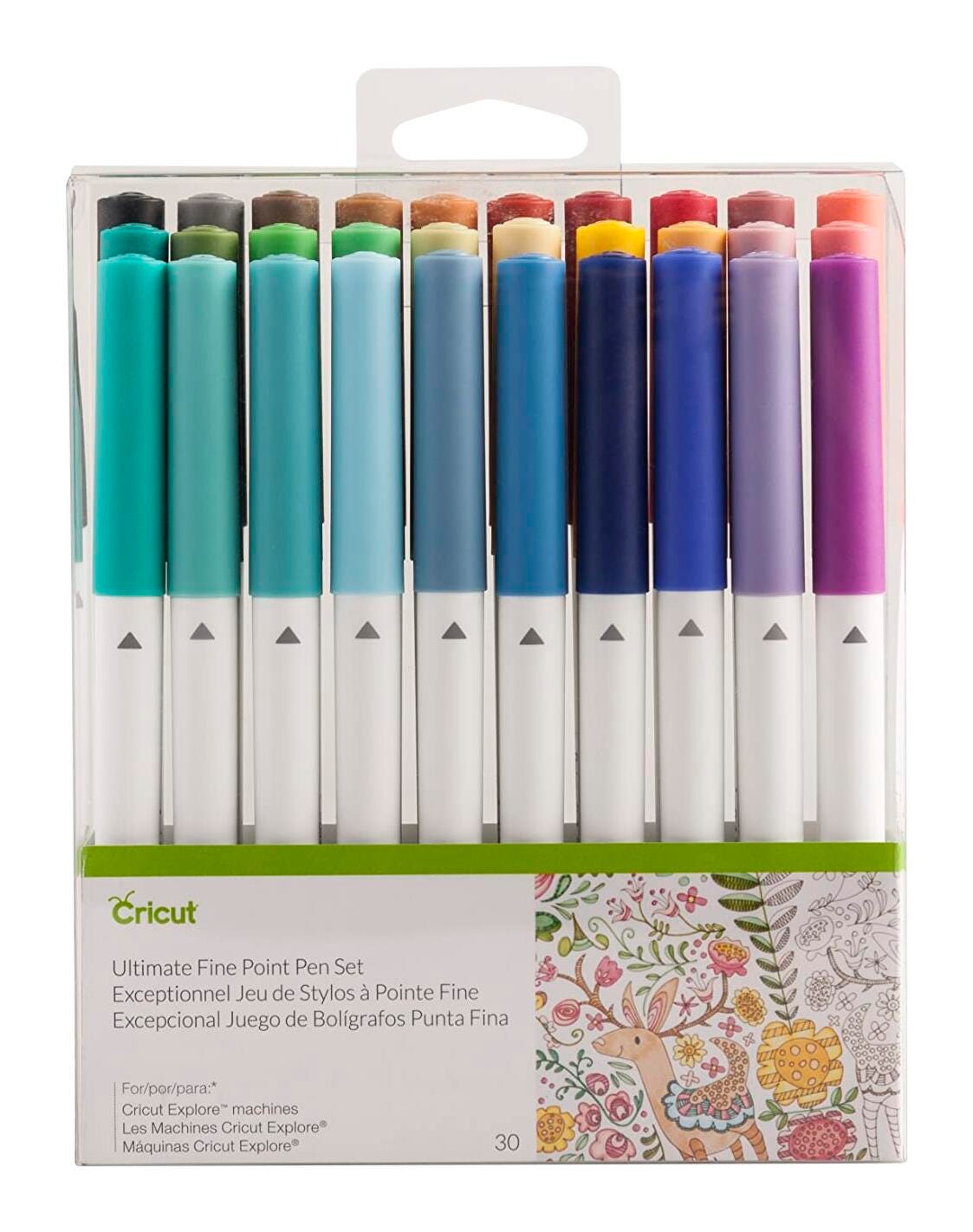 PEN CRICUT FINE POINT ASST COLOR SET OF 30