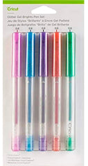 PEN CRICUT GEL ASST GLITTER BRIGHTS SET OF 5