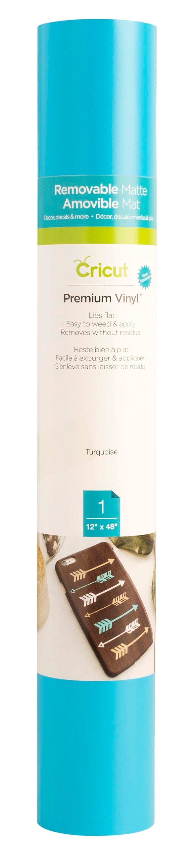 VINYL ADHESIVE CRICUT 12X48 IN TURQUOISE