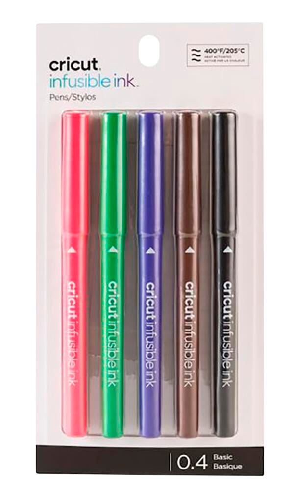 PEN CRICUT INFUSIBLE INK 0.4 ASST BASICS SET OF 5