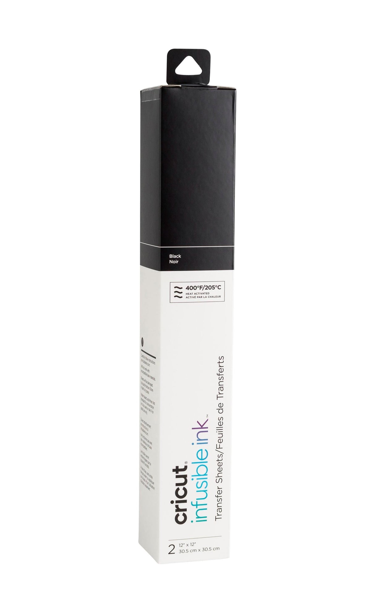 INFUSIBLE INK TRANSFER 12X12 IN SOLID BLACK 2 SHTS